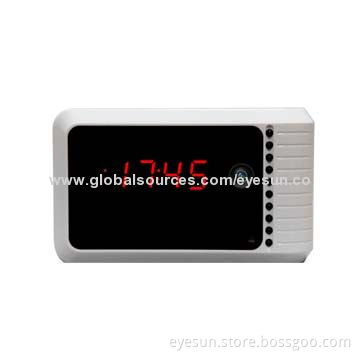 Latest P2P Video Calling Wi-Fi Hidden Camera Clock, Supports TF Card Up to 64GB